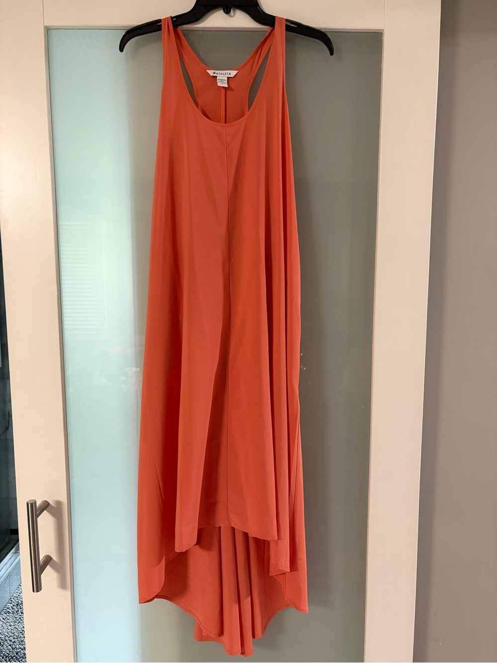 Athleta Coral High-Low Tank Dress